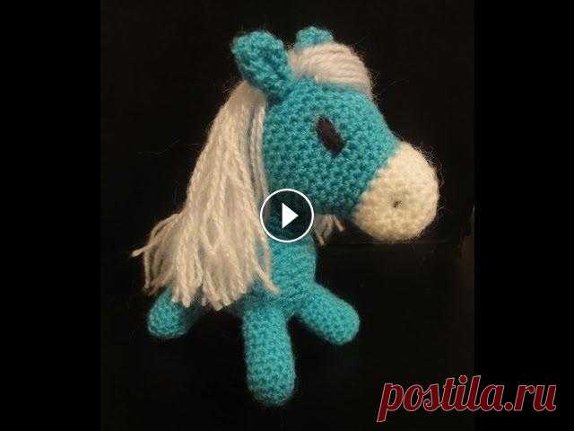 ЛОШАДКА символ 2014 года Часть 2 Вязание крючком HORSE symbol of 2014 Part 2 Crocheting ЛОШАДКА символ 2014 года Часть 1 Вязание крючком HOBU symbol of 2014 Part 1 Crocheting...