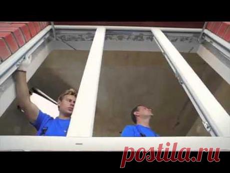 Как установить пластиковое окно? Видео