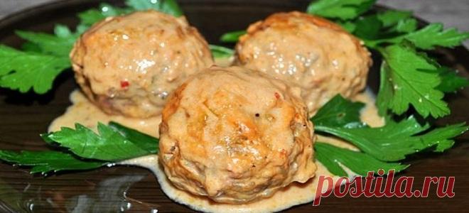 Тефтели в духовке в сметанном соусе с подливкой — рецепты с картошкой, рисом и гречкой - Женская красота