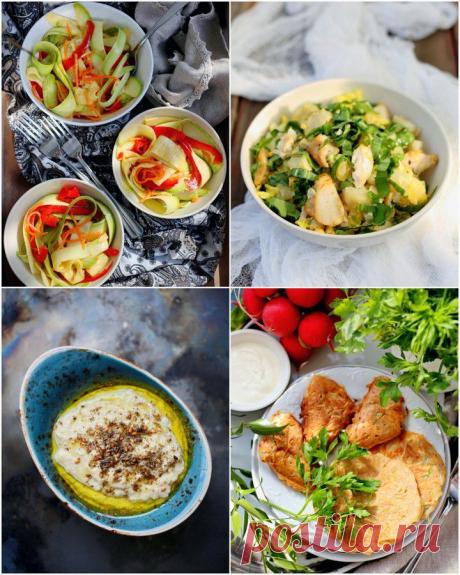 Lapundrik - Рецепты для пикника. Цыбульники. Картофельный салат. Салат с молодыми кабачками. Хуммус.