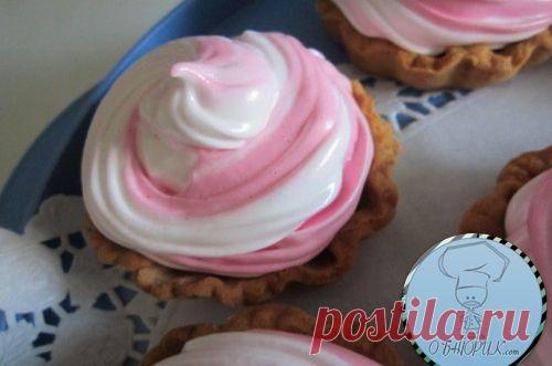 Корзиночки с белковым кремом простой рецепт с фото в домашних условиях