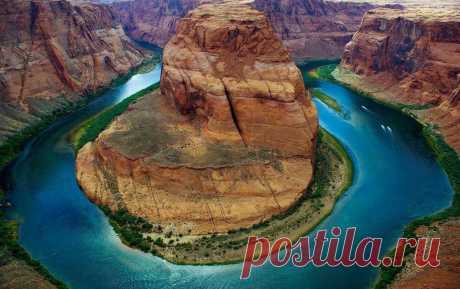 Horseshoe Bend – изгиб реки в Колорадо