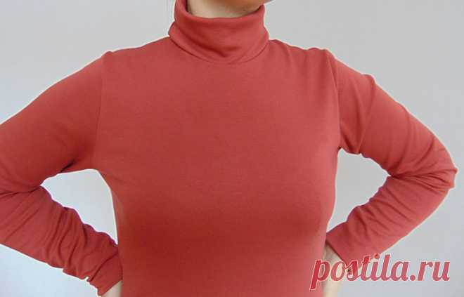 Облегающий женский трикотаж: выкройка