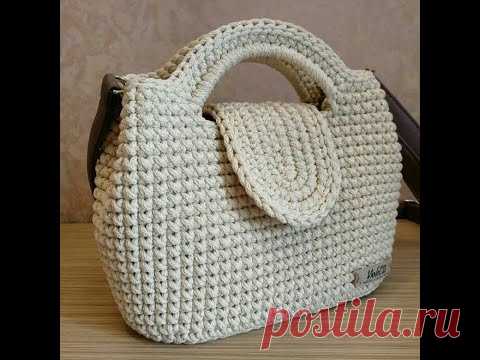 كروشيه شنطه بدون قاعدة بيضاويه للمبتدئين  سهله وبسيطه  How to crochet bag -bag crochet