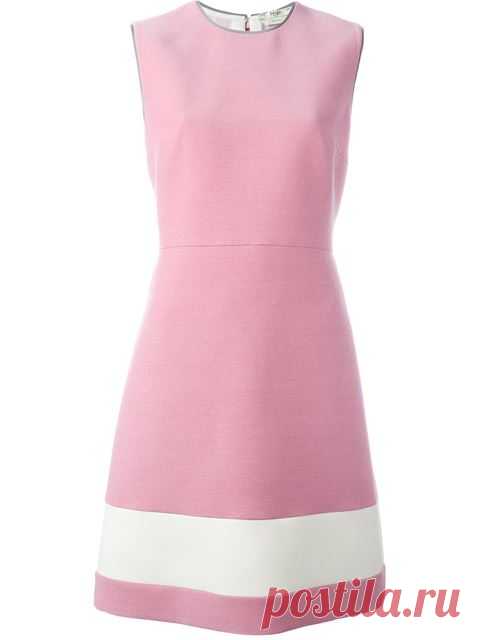 Fendi Contrast нашивки платье - Nugnes 1920 - Farfetch.com