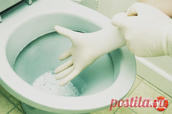 Как очистить унитаз от мочевого камня