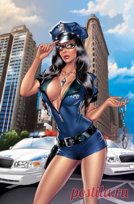 Sela Police Officer The first version of the issue Grimm Myths &amp; Legends #21, exclusive cover for NYCC. I'll be there so you're able to get this issue signed by me.