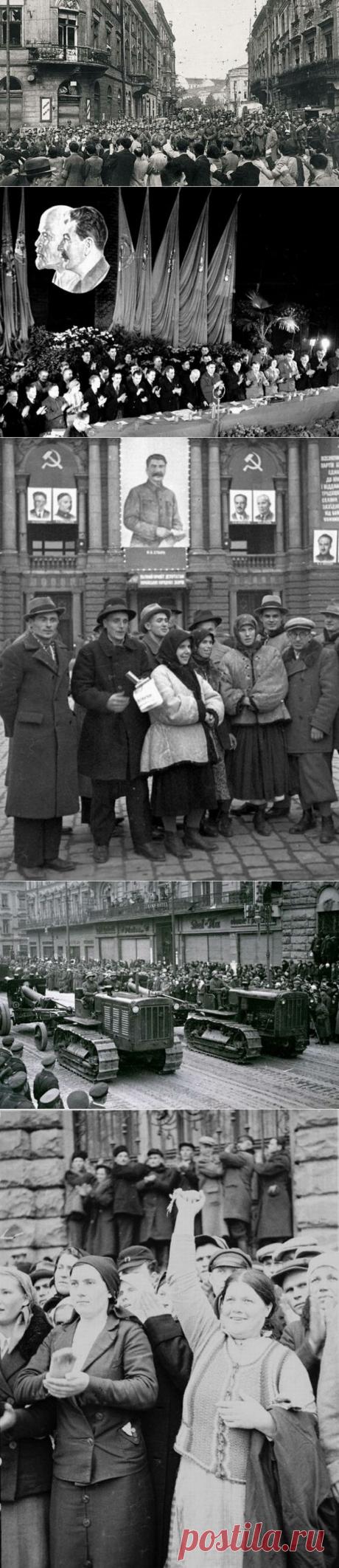 Присоединение к СССР западных территорий / Назад в СССР / Back in USSR