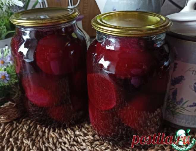 Маринованная свекла для свекольника – кулинарный рецепт