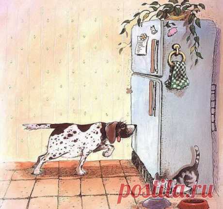 Нарисованные коты rulez-t.info!