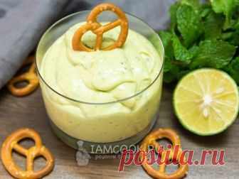 Сливочный соус с авокадо и мятой — рецепт с фото Очень вкусный соус-дип для дружеских посиделок.