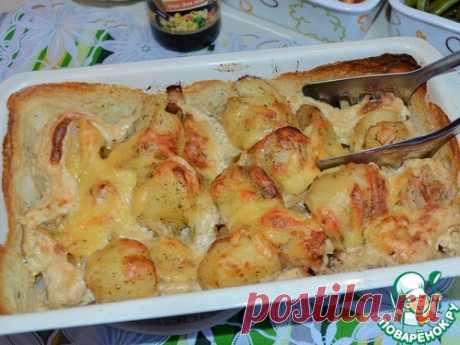 Картофель в сливках - кулинарный рецепт