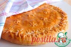 Пирог с капустой, яйцом и сыром - кулинарный рецепт
