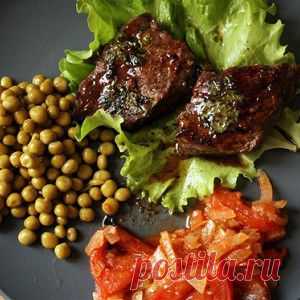 Стейк с мятой и бальзамическим уксусом - BestCook
