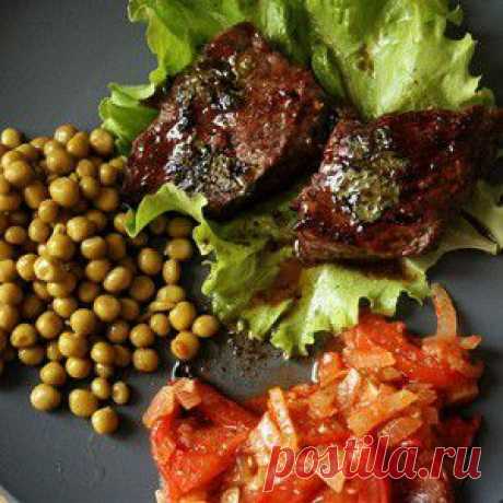 Стейк с мятой и бальзамическим уксусом - BestCook