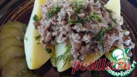 Рубленое мясо "Привет из школьного детства" - кулинарный рецепт