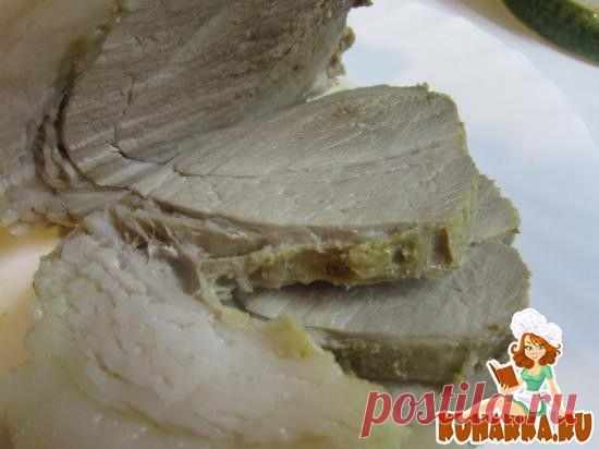 Рецепт: Запеченная свинина "Хрюшка на фитнесе"