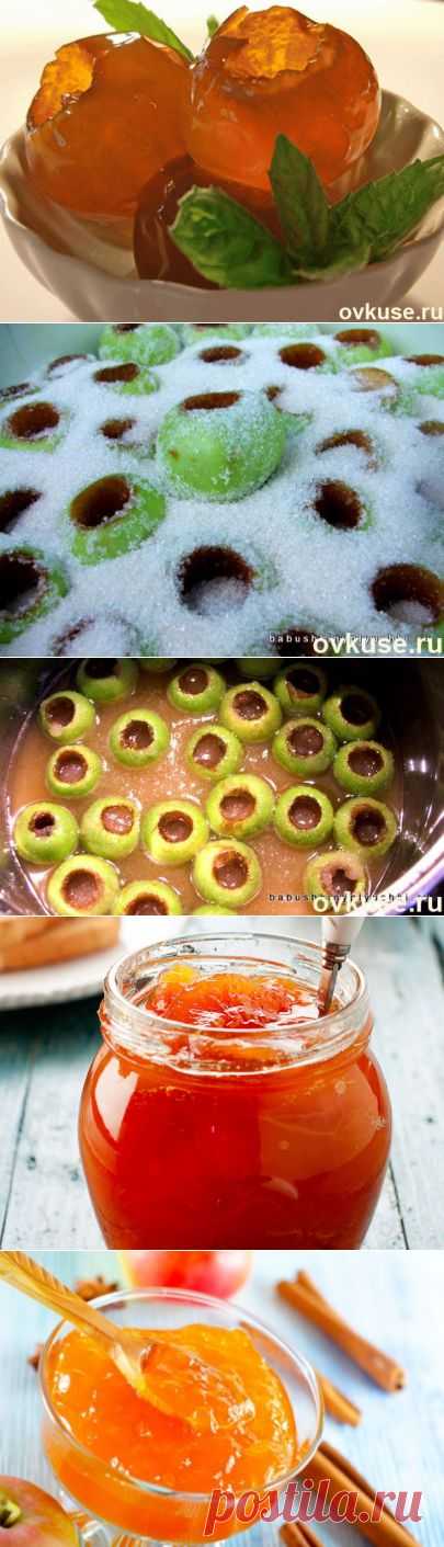 Прозрачное варенье из яблок. Рецепты яблочного варенья.
