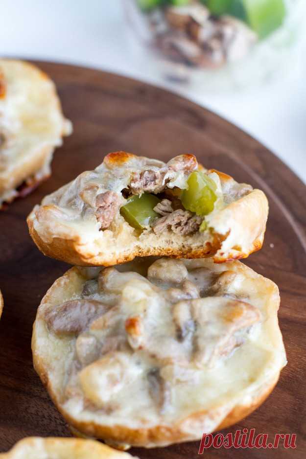 Philly Cheesesteak Bagel Bites Are Basically A Party On A Plate
