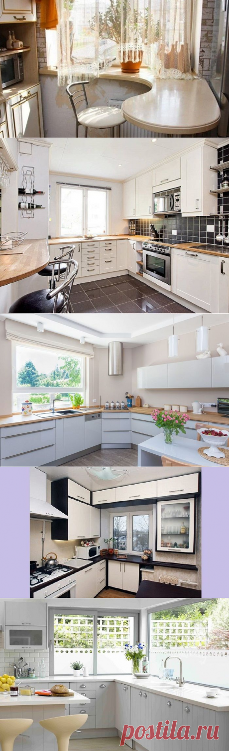 Как выжать максимум пользы, совмещая подоконник со столешницей