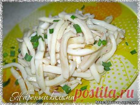 Жареный кальмар - Готовим сами