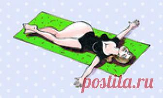 Спина перестала болеть сразу же - 6 упражнений с прикольными картинками