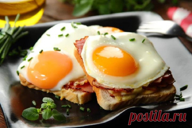Французские бутерброды крок-мадам – пошаговый рецепт с фото.