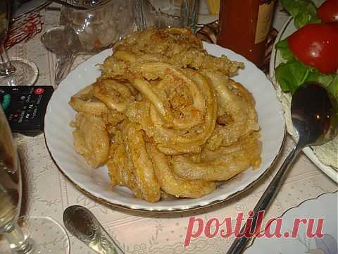 Кольца кальмара в китайском кляре | БУДЕТ ВКУСНО!