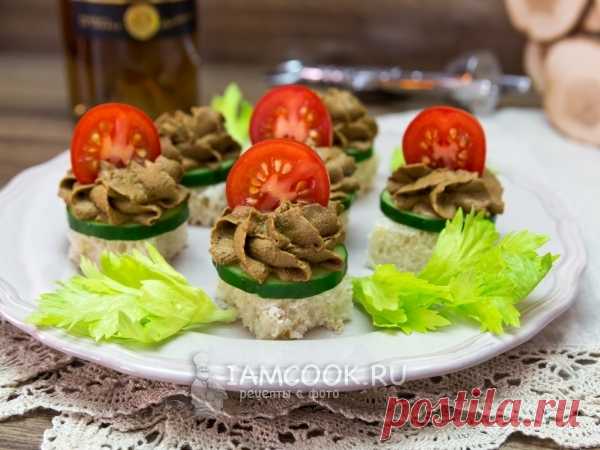 Сливочный паштет из говяжьей печени