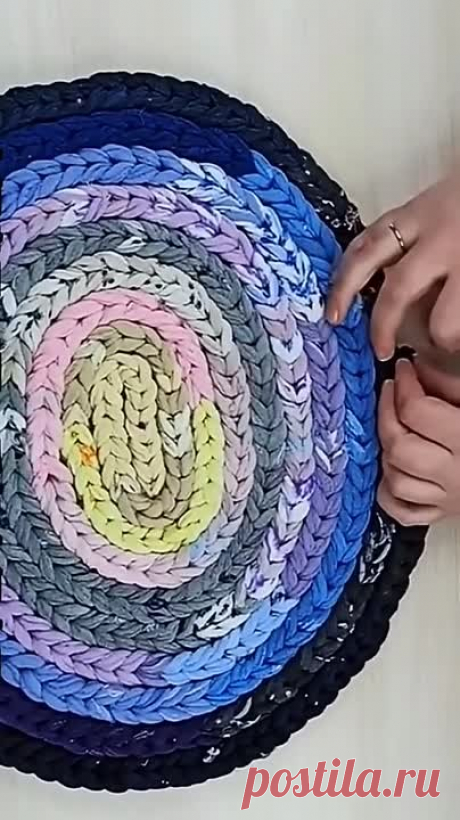 Коврик из носков