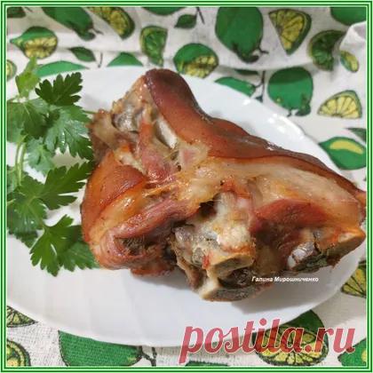 Рулька в рукаве рецепт с фото пошаговый от Галина Мирошниченко & Амбассадор - Овкусе.ру