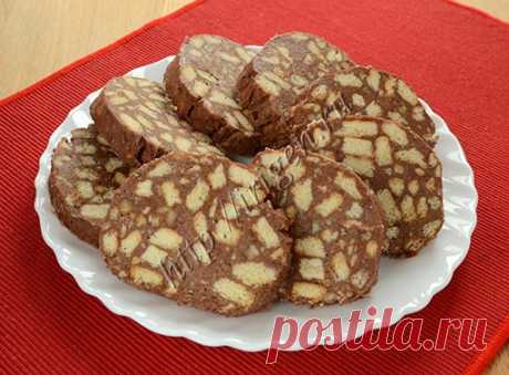 Сладкая колбаска с сухим молоком