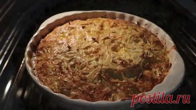 НЕ ДУМАЛА ЧТО ПОЛУЧИТСЯ ТАК ВКУСНО! ЗАЛИВНОЙ ПИРОГ С КАПУСТОЙ!
