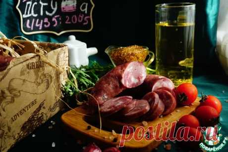 Колбаса "Краковская" вареная Кулинарный рецепт