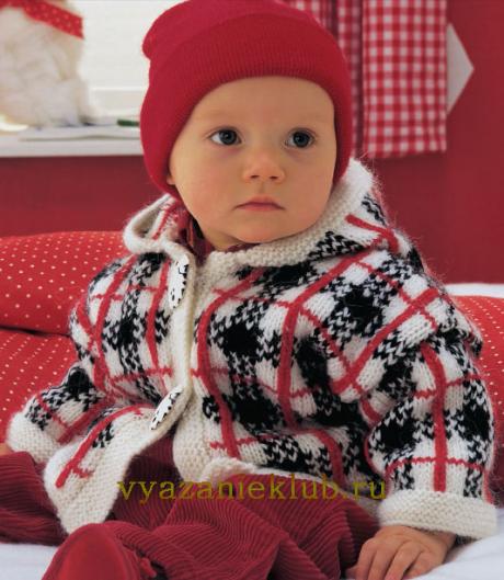 Жакет с капюшоном детям - Для детей до 3 лет - Каталог файлов - Вязание для детей