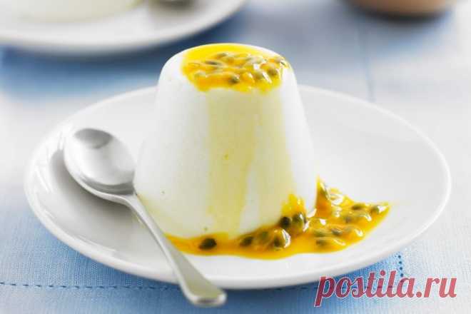 ​Панна-котта с ванилью и корицей