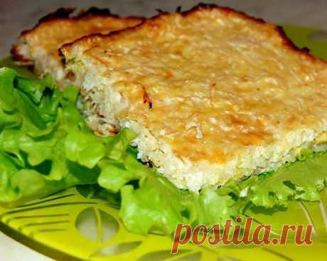 Запеканка в мультиварке из куриного мяса и цветной капусты.