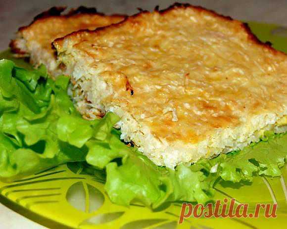 Запеканка в мультиварке из куриного мяса и цветной капусты.