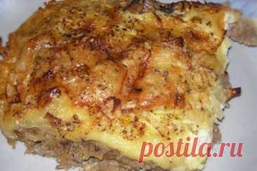 Мясная запеканка с картошкой — Женская страничка