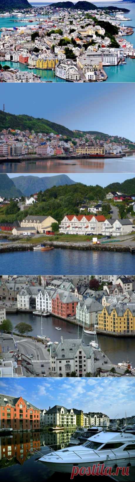 Олесунн или Алесунд (англ. Alesund) — город на западном побережье Норвегии, в фюльке Мёре-ог-Румсдал. Олесунн лежит прямо в устье живописного фьорда Сторфьорд, который заканчивается одним из самых знаменитых фьордов Норвегии, Гейрангерфьордом. Бесконечная синева моря, искрящегося на солнце, ледники Сторфьорд, который заканчивается одним из самых знаменитых фьордов Норвегии, Гейрангерфьордом