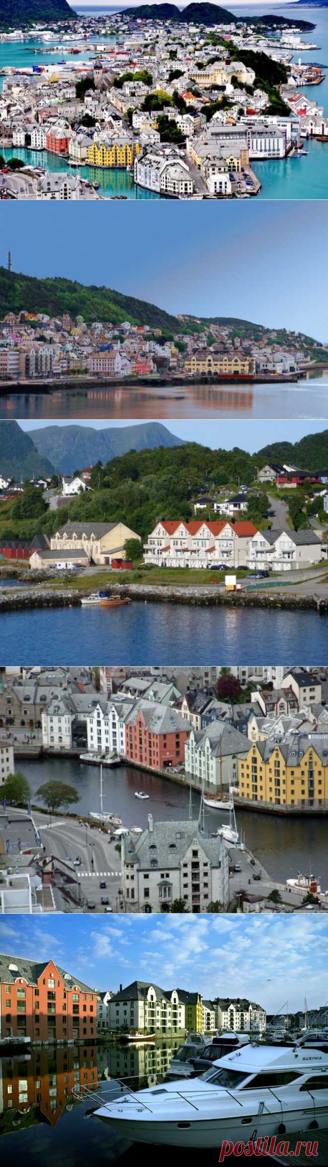 Олесунн или Алесунд (англ. Alesund) — город на западном побережье Норвегии, в фюльке Мёре-ог-Румсдал. Олесунн лежит прямо в устье живописного фьорда Сторфьорд, который заканчивается одним из самых знаменитых фьордов Норвегии, Гейрангерфьордом. Бесконечная синева моря, искрящегося на солнце, ледники Сторфьорд, который заканчивается одним из самых знаменитых фьордов Норвегии, Гейрангерфьордом