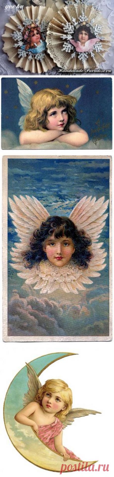 Винтажные рождественские подвески для елки | Handmade-Paradise