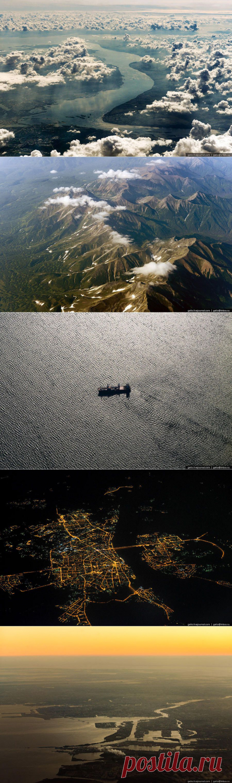 » Земля из окна самолета в 2013 году Это интересно!