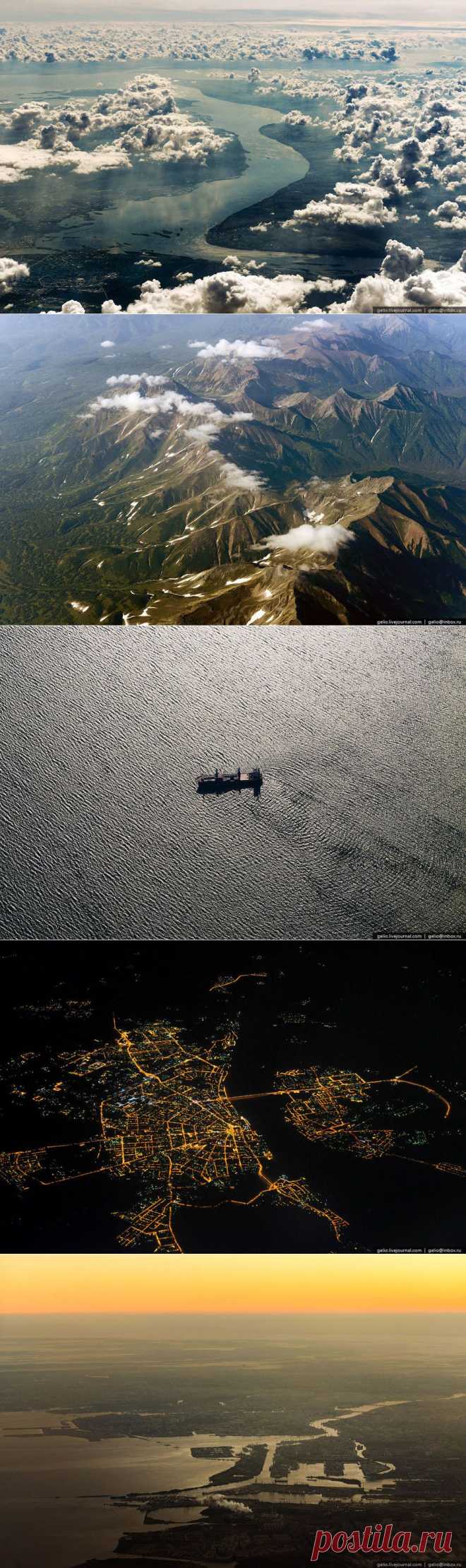 » Земля из окна самолета в 2013 году Это интересно!