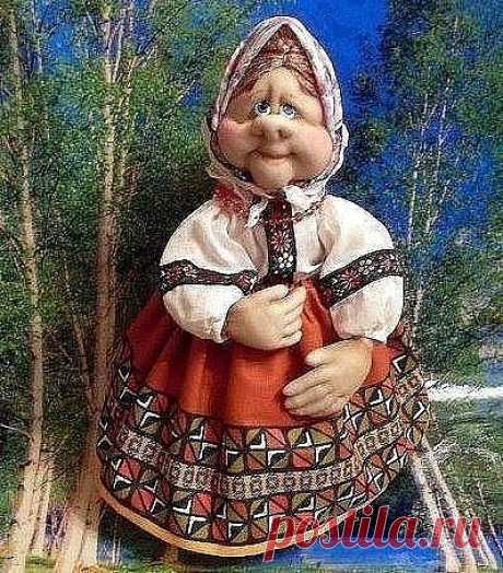 Кукла из капроновых чулок и носков