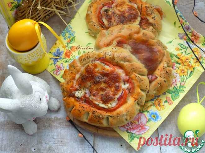 Ватрушки с сосисками и моцареллой Кулинарный рецепт