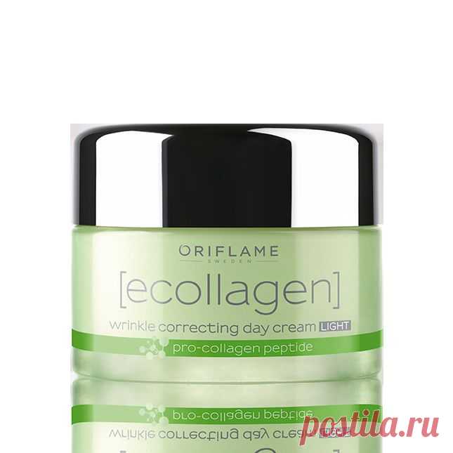 Легкий дневной крем против морщин «Эколлаген» 
Ecollagen Wrinkle Correcting Day Cream Light