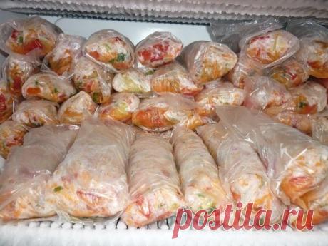 Правила заморозки овощей и фруктов