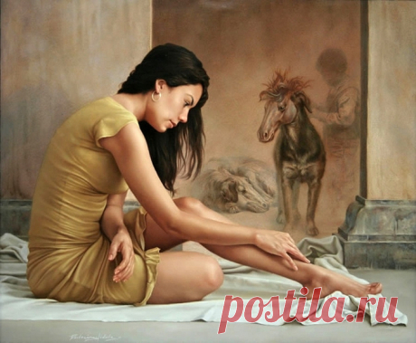 Сдаюсь, поэт... тебя люблю я... И жжёт огонь любви внутри..."Johnny Popkess
