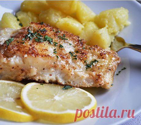 (+1) - Треска в масляно-лимонном соусе | ВКУСНО ПОЕДИМ!